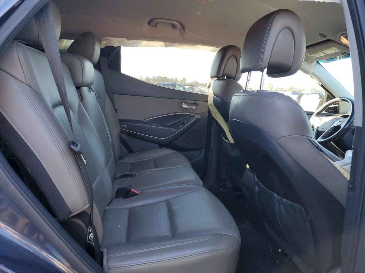 2013 Hyundai Santa Fe VIN 5XYZU3LA2DG118309 Copart auction photo, all over damage thumbnail 12