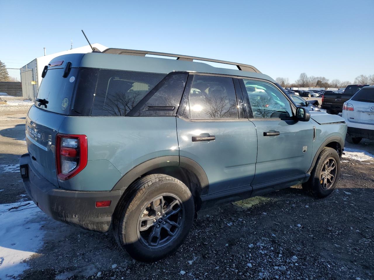 2022 Ford Bronco VIN 3FMCR9B67NRD45666 Copart auction photo, front end / undercarriage damage thumbnail 3