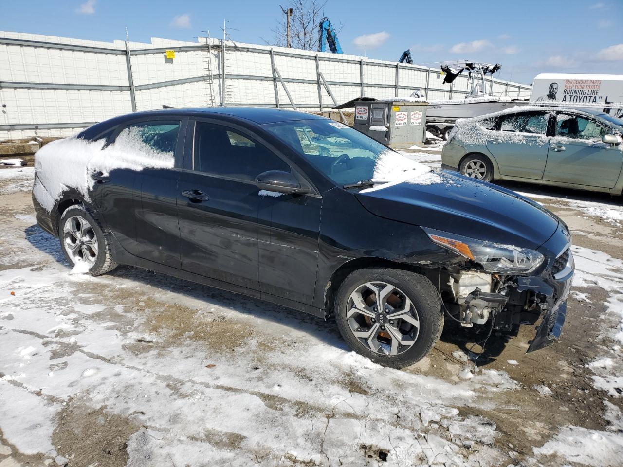 2019 KIA Forte VIN 3KPF24AD9KE008976 Copart auction photo, front end / rear end damage thumbnail 4