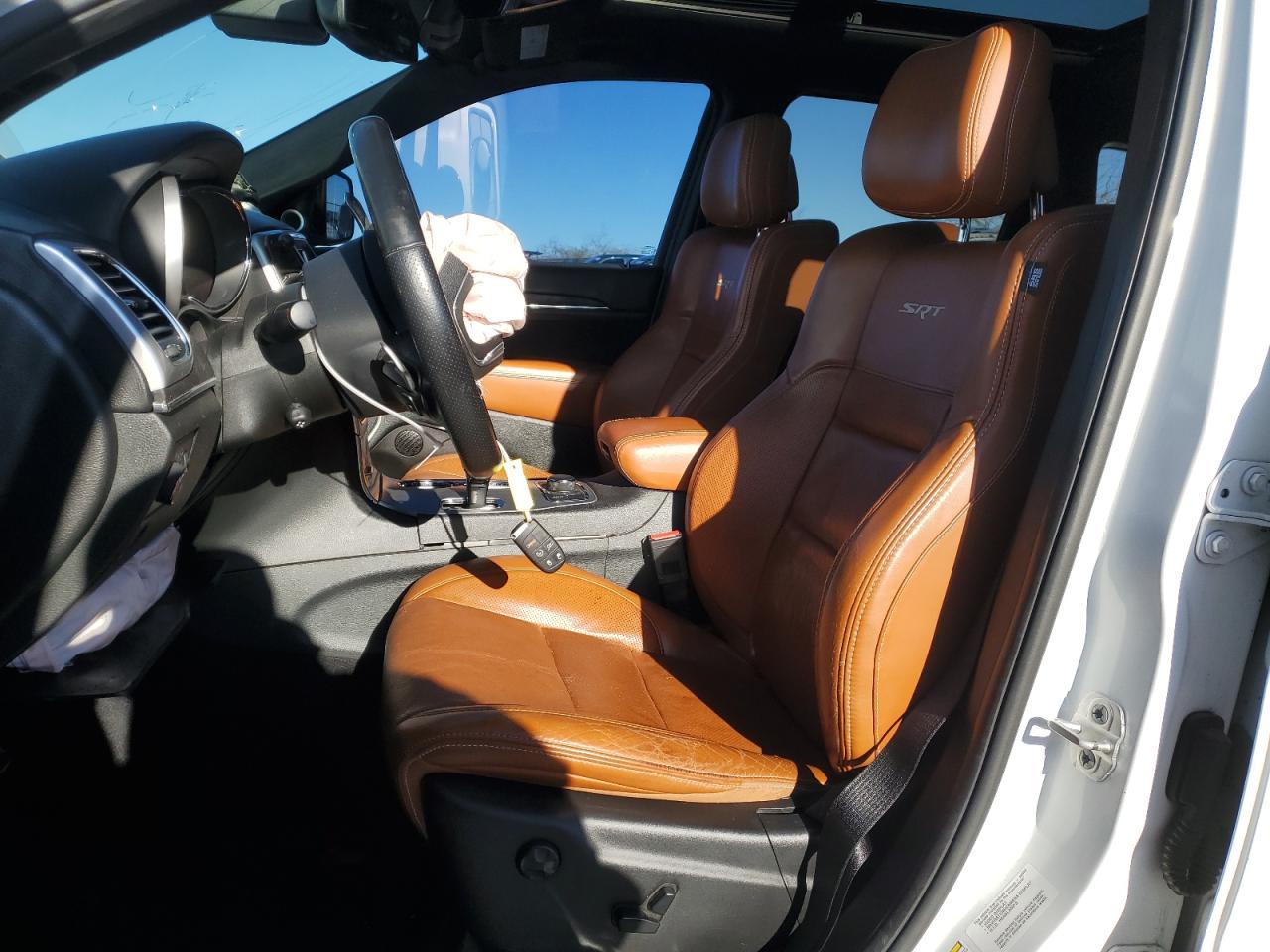 2014 Jeep Grand Cherokee VIN 1C4RJFDJ2EC387795 Copart auction photo, front end damage thumbnail 7