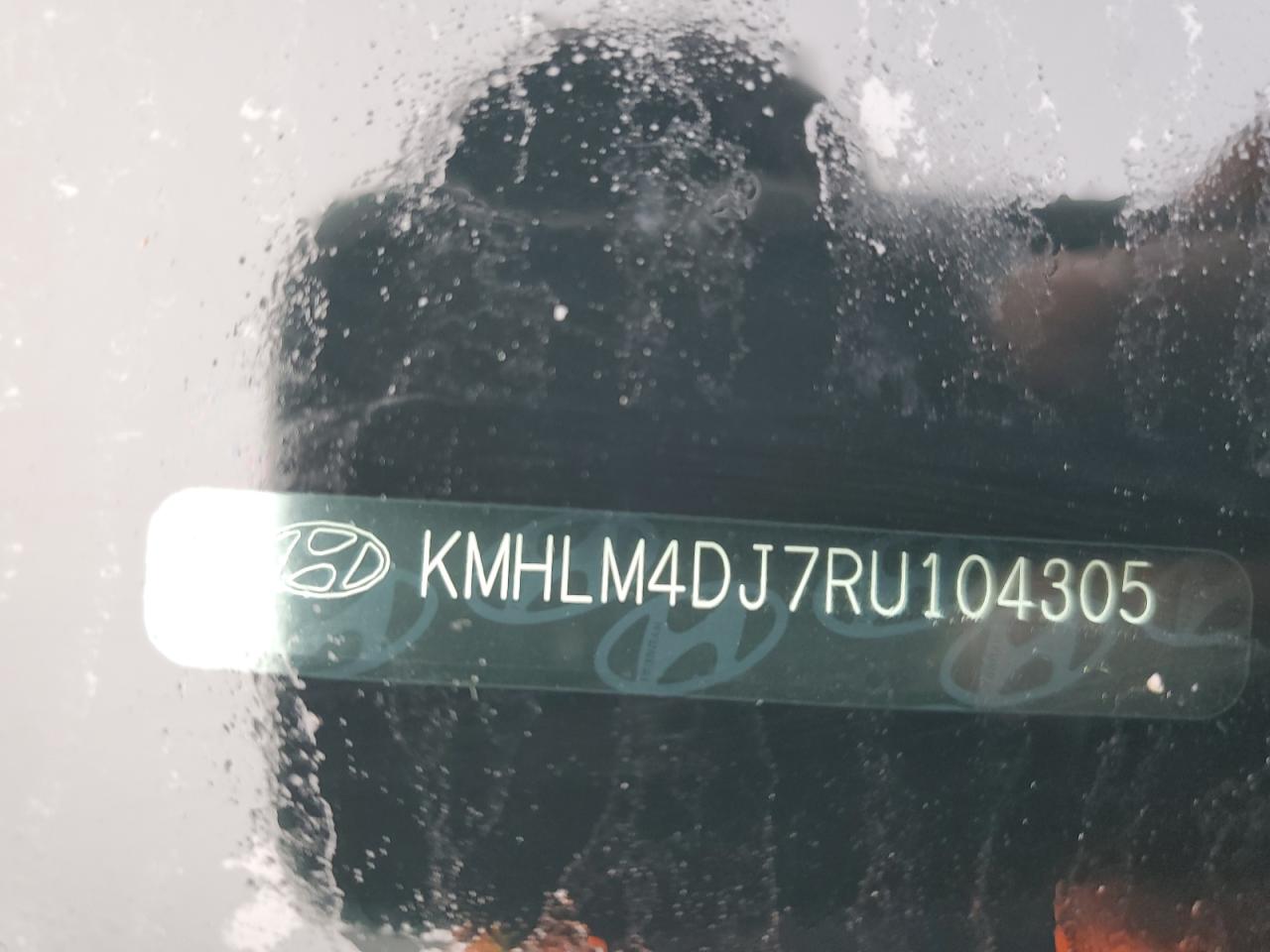 2024 Hyundai Elantra VIN KMHLM4DJ7RU104305 Copart auction photo, rollover damage thumbnail 12