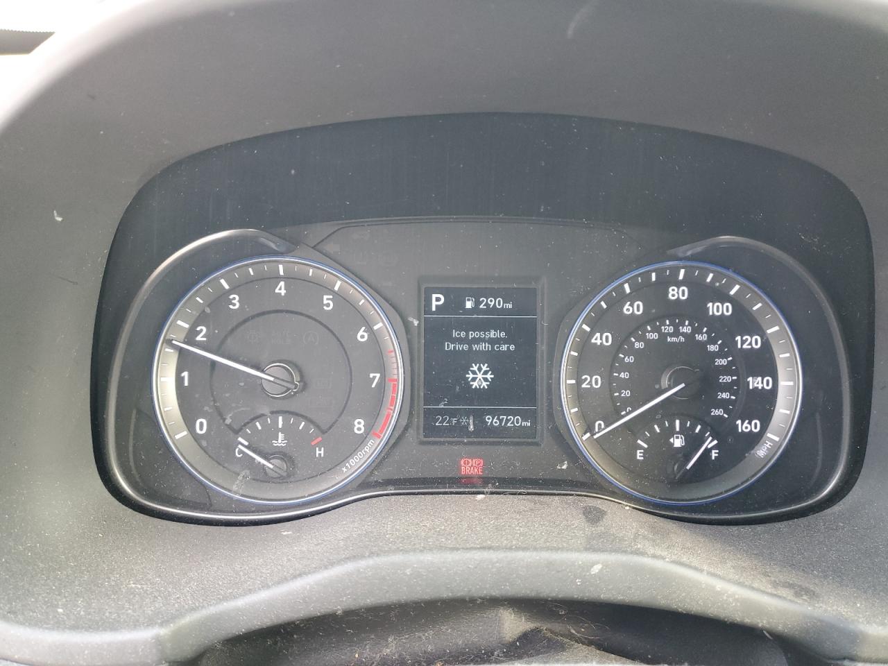 2019 Hyundai Kona VIN KM8K12AA7KU270813 Copart auction photo, front end damage thumbnail 9