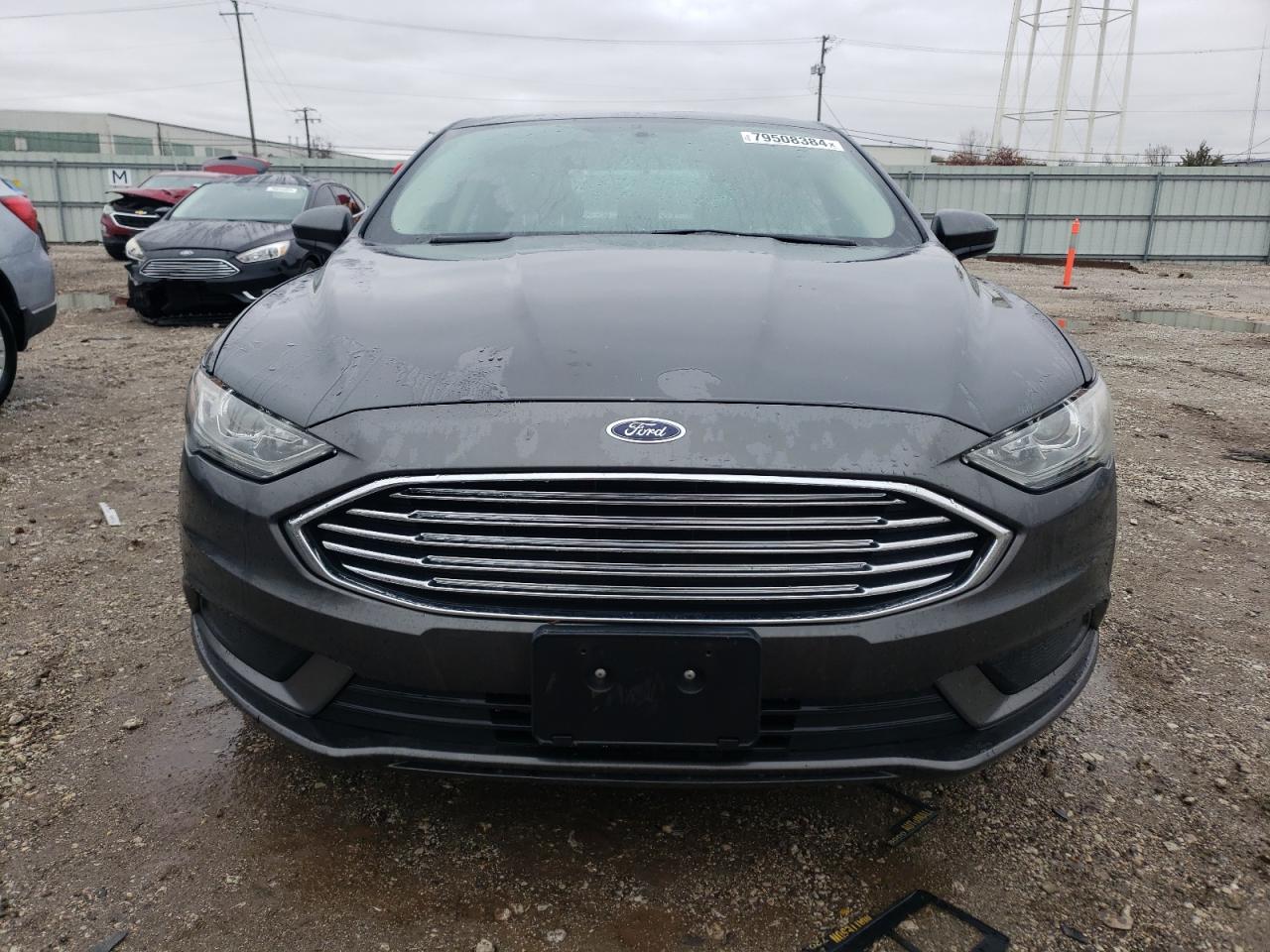 2017 Ford Fusion VIN 3FA6P0HD1HR304534 Copart auction photo, side damage thumbnail 5