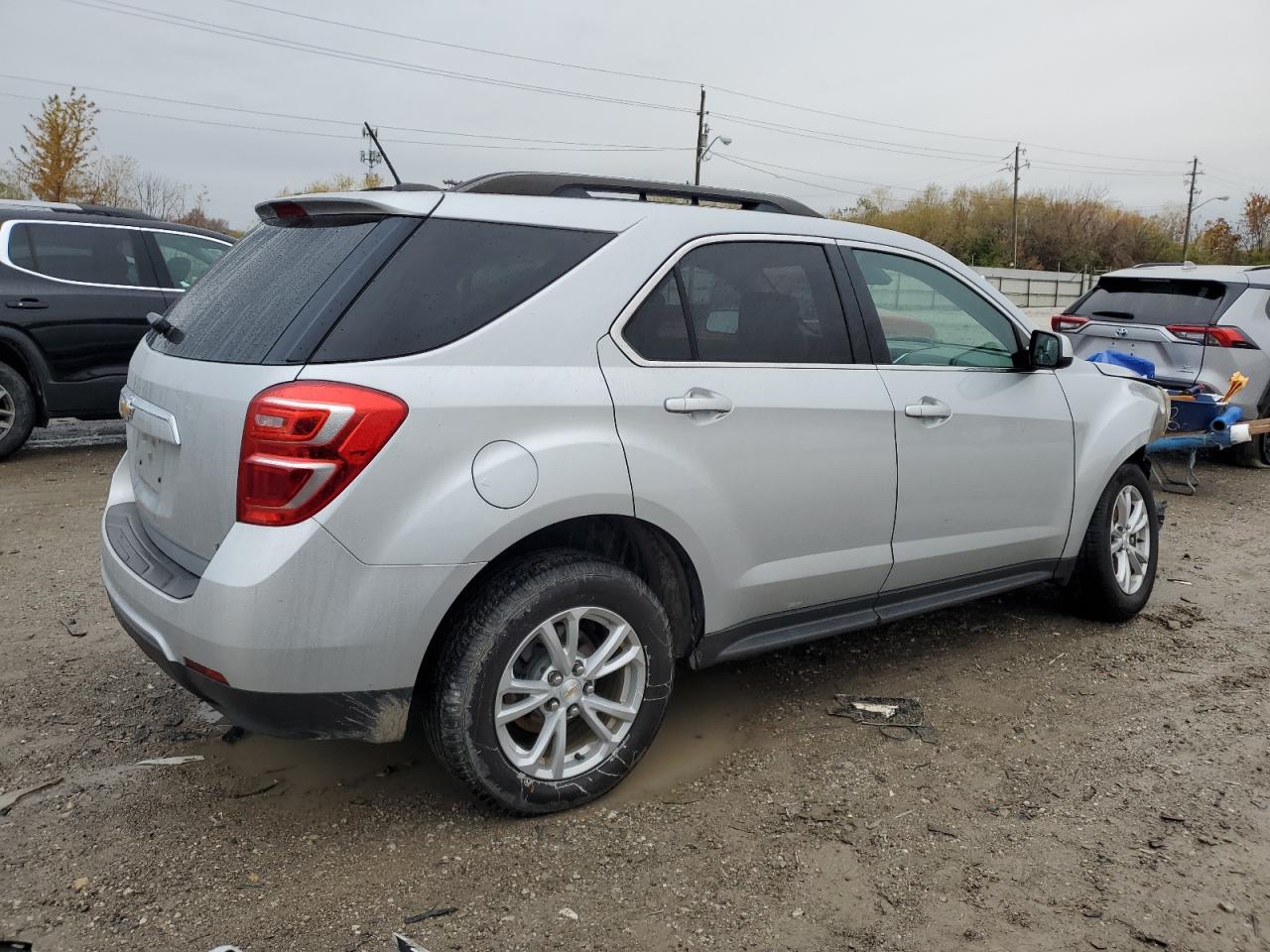2017 Chevrolet Equinox VIN 2GNALCEK8H6293289 Copart auction photo, front end / undercarriage damage thumbnail 3