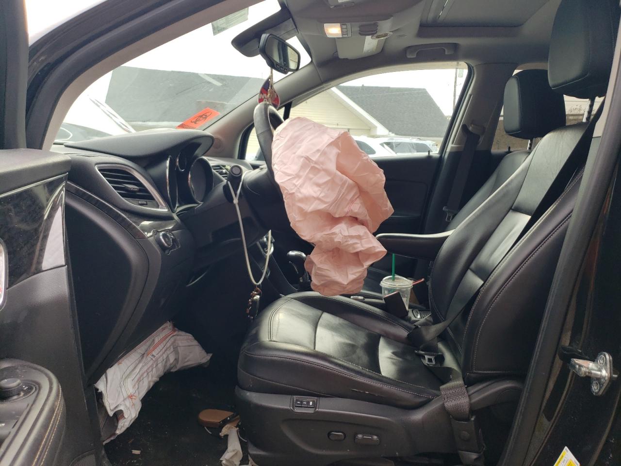 2014 Buick Encore VIN KL4CJGSBXEB699144 Copart auction photo, front end damage thumbnail 7