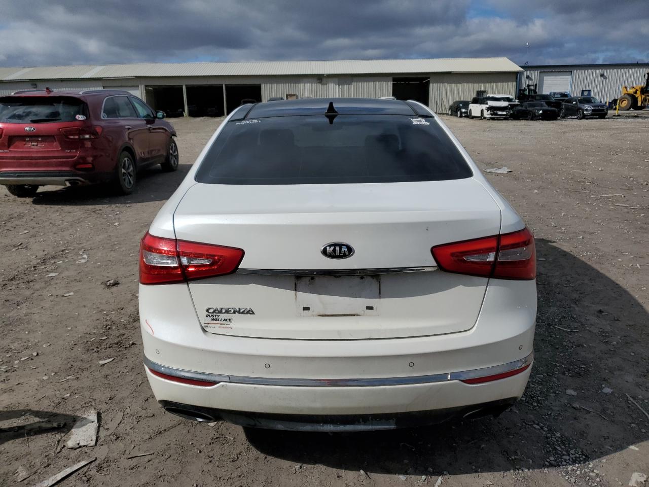 2016 KIA Cadenza VIN KNALN4D76G5216488 Copart auction photo, front end damage thumbnail 6