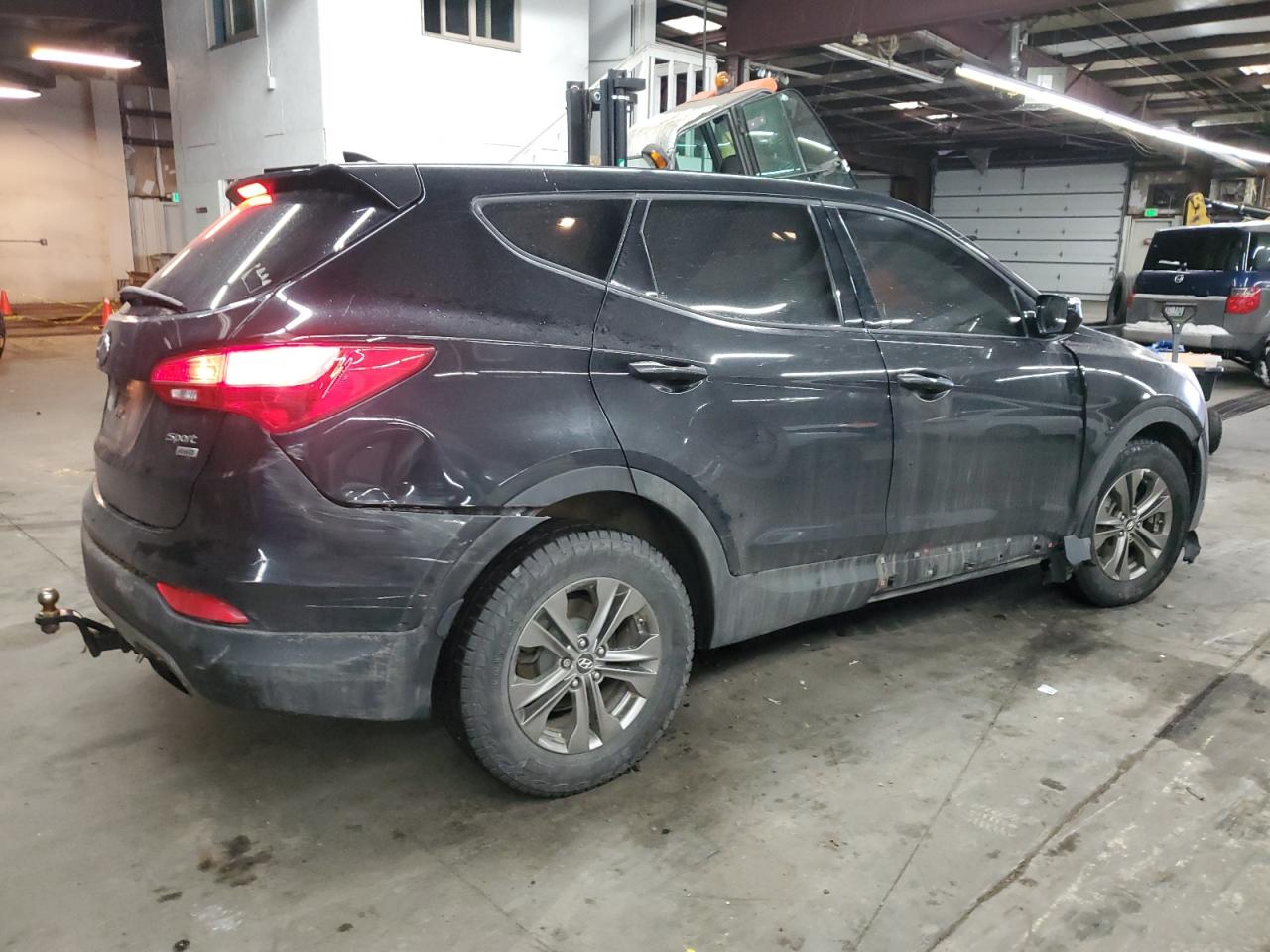 2013 Hyundai Santa Fe VIN 5XYZUDLB0DG123622 Copart auction photo, rear end damage thumbnail 3