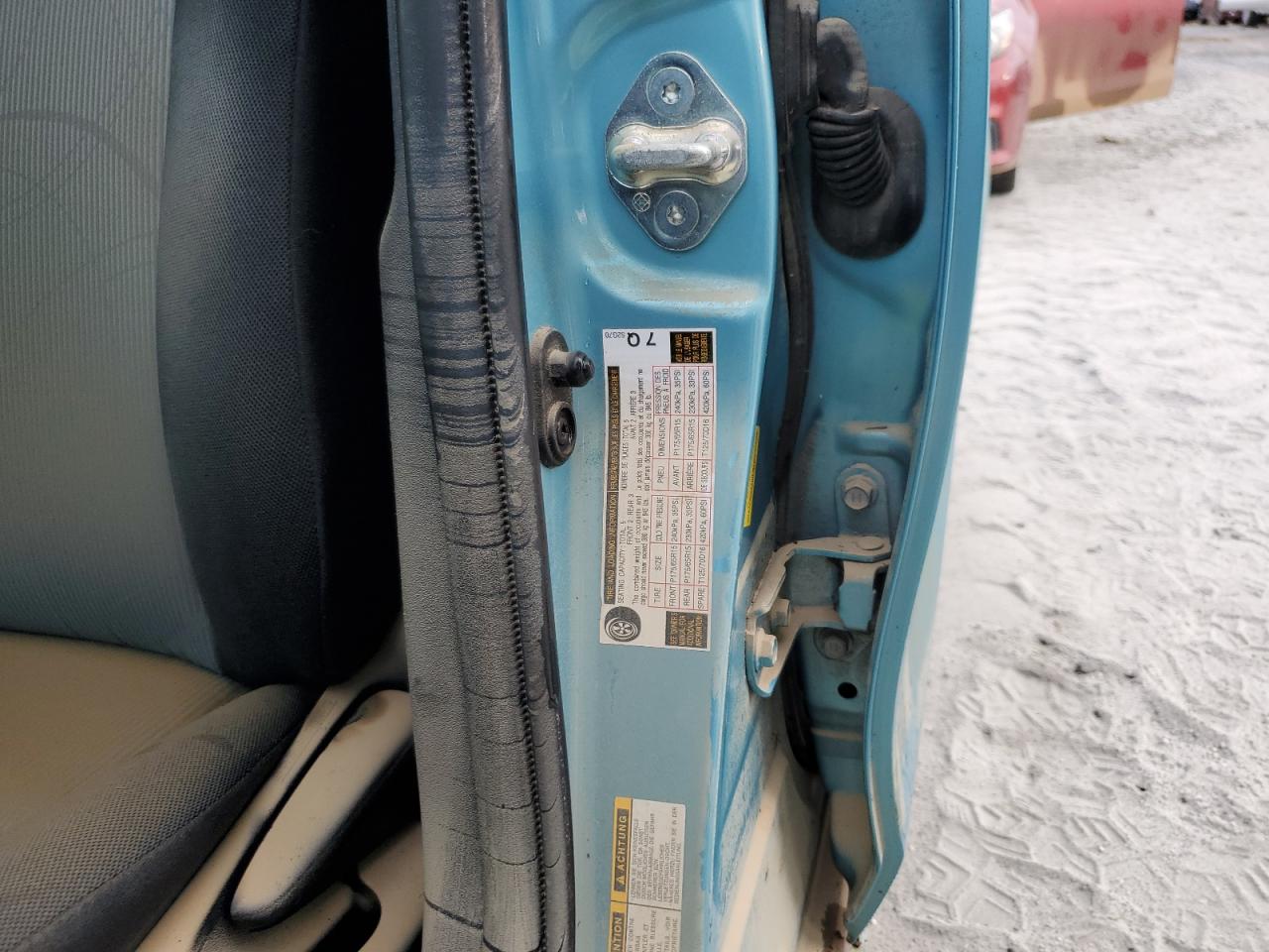 2014 Toyota Prius VIN JTDKDTB36E1083974 Copart auction photo, water/flood / minor dent/scratches damage thumbnail 12