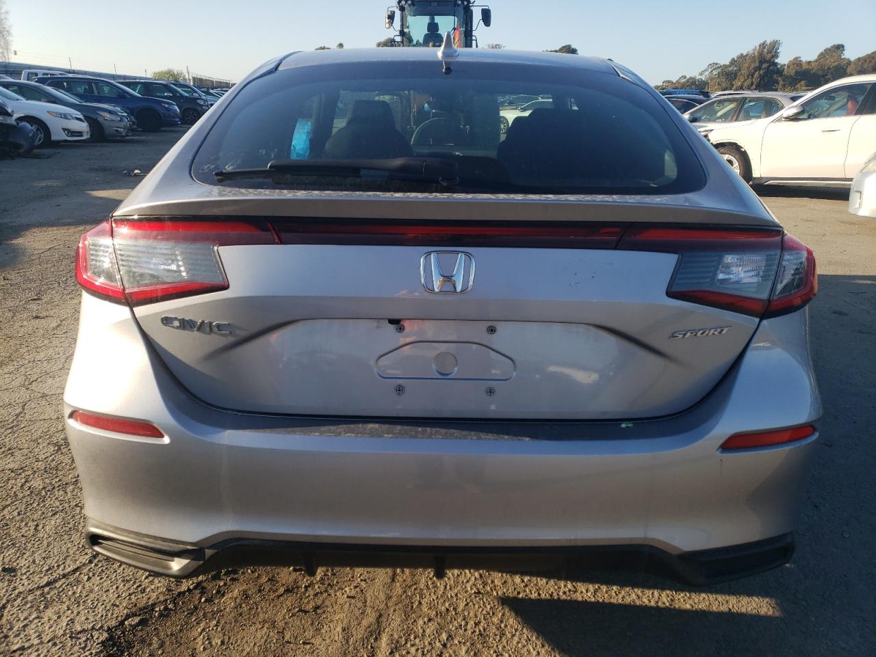 2024 Honda Civic VIN 19XFL2H87RE017034 Copart auction photo, vandalism / stripped damage thumbnail 6