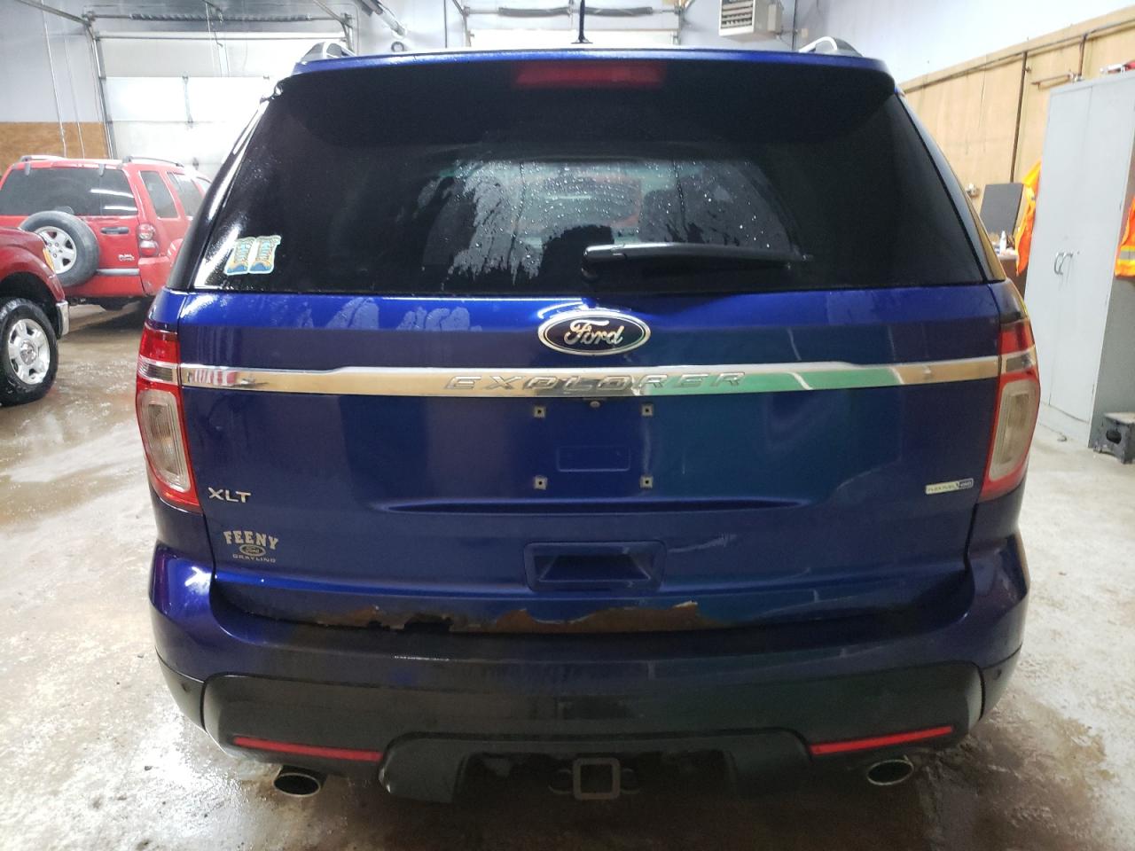 2014 Ford Explorer VIN 1FM5K8D88EGA63355 Copart auction photo, front end / minor dent/scratches damage thumbnail 6