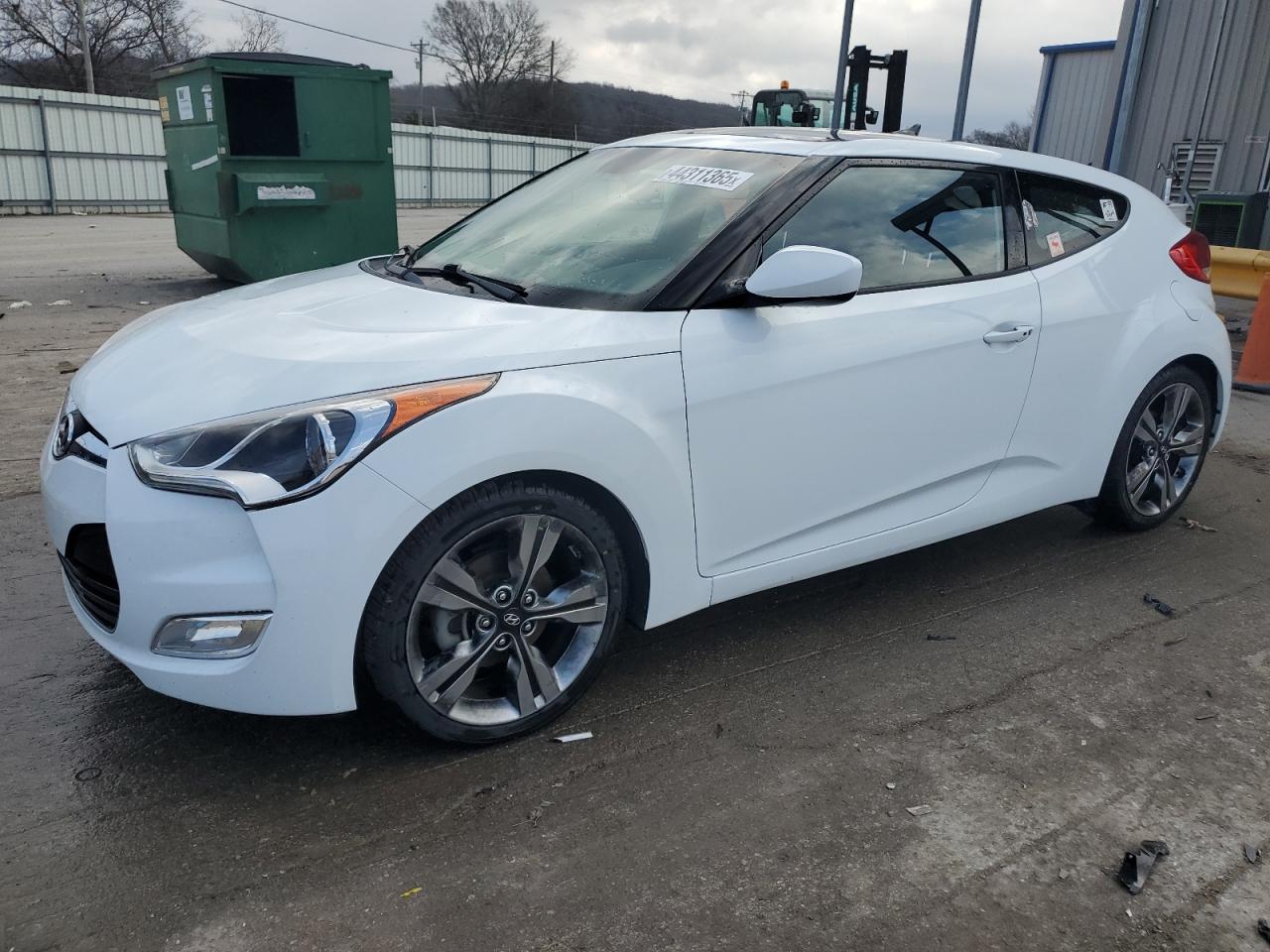 2017 Hyundai Veloster VIN KMHTC6AD7HU321140