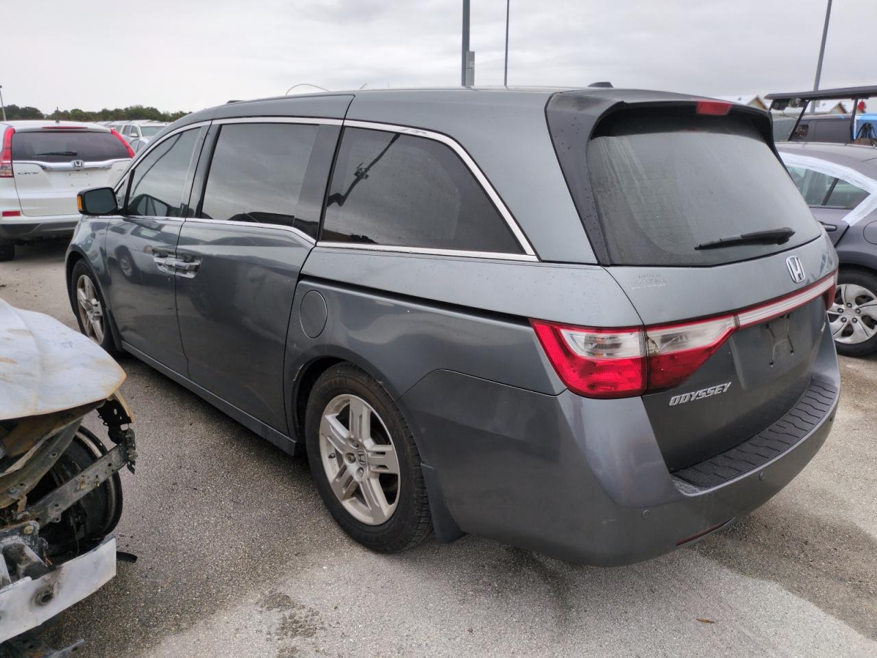 2012 Honda Odyssey VIN 5FNRL5H94CB087650 Copart auction photo, water/flood damage thumbnail 2