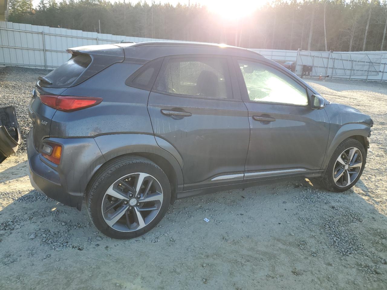 2018 Hyundai Kona VIN KM8K53A57JU106862 Copart auction photo, front end damage thumbnail 3