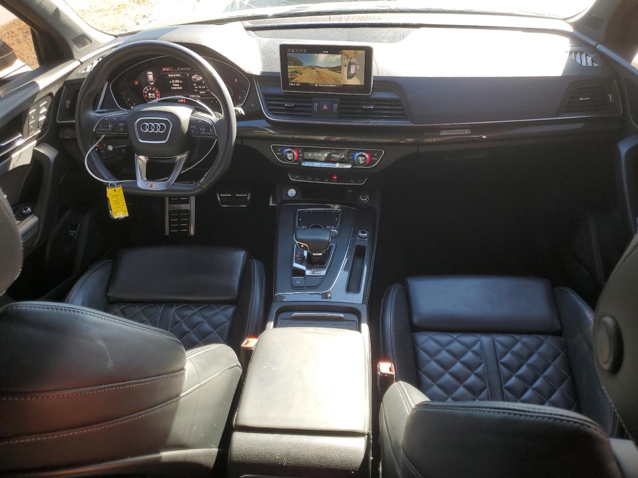 2019 Audi SQ5 VIN WA1C4AFY2K2121473 Copart auction photo, side / front end damage thumbnail 8