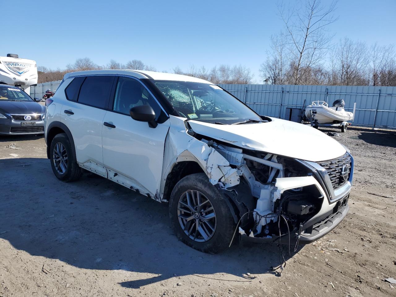 2021 Nissan Rogue VIN 5N1AT3AB5MC774158 Copart auction photo, front end damage thumbnail 4
