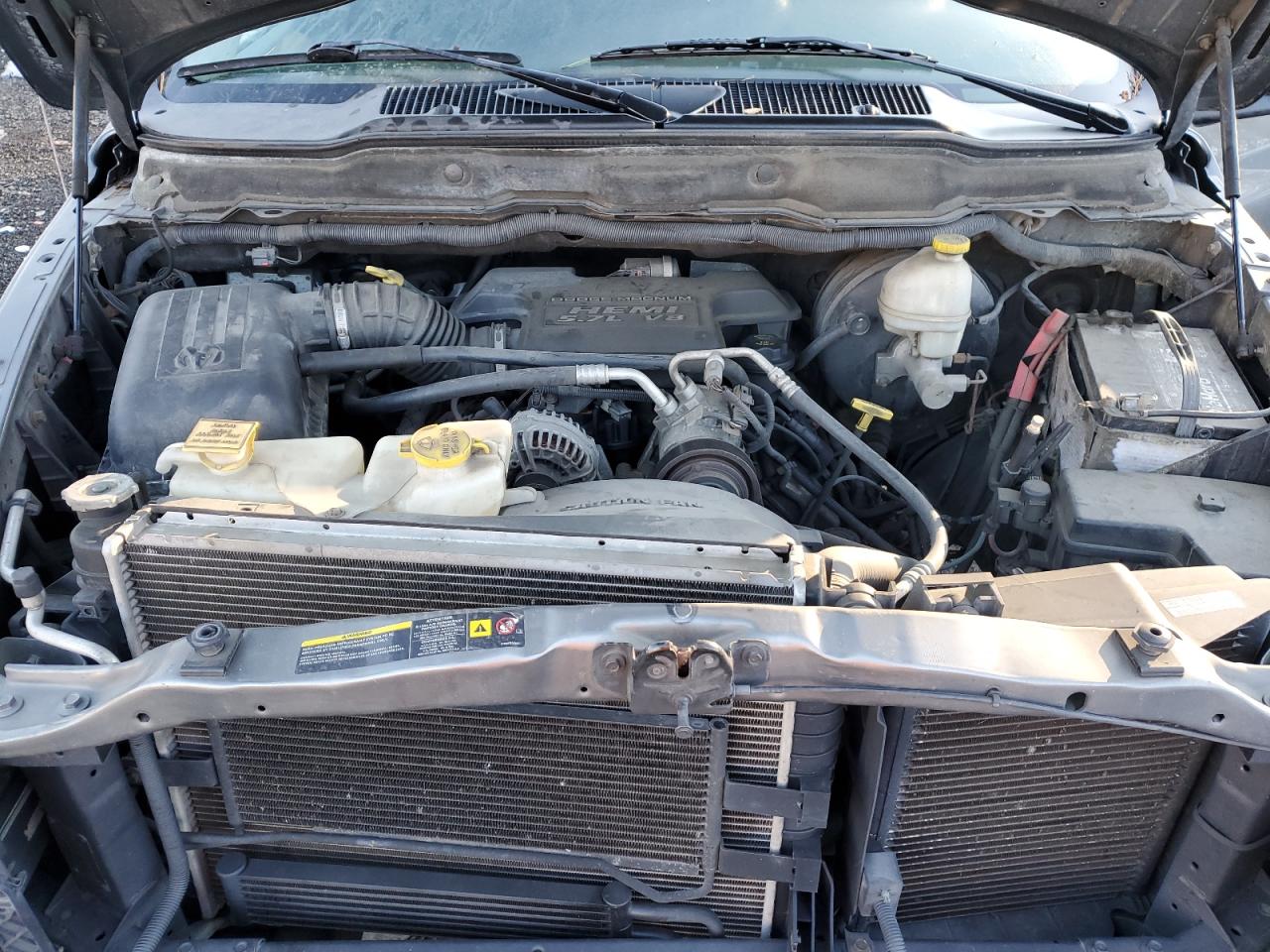 2005 Dodge RAM VIN 1D7HU18D05S200656 Copart auction photo, undercarriage damage thumbnail 11