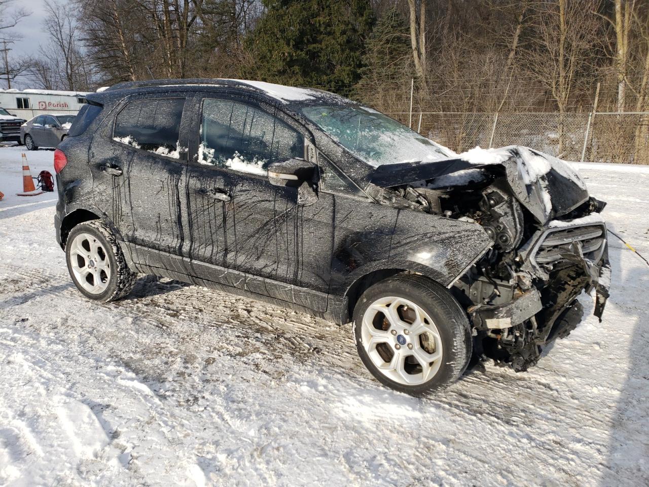 2021 Ford EcoSport VIN MAJ3S2GE4MC408385 Copart auction photo, front end / rear end damage thumbnail 4