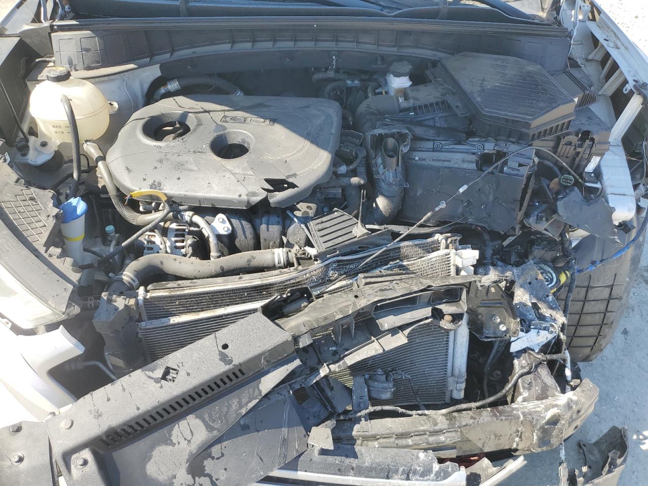 2017 Hyundai Tucson VIN KM8J33A41HU519296 Copart auction photo, front end damage thumbnail 11