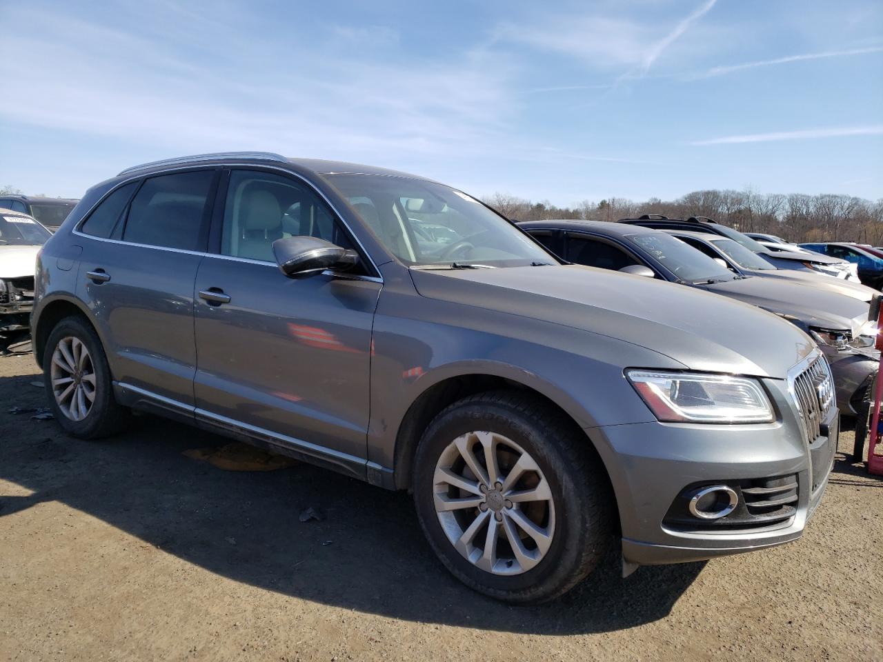 2015 Audi Q5 VIN WA1CFAFPXFA111982 Copart auction photo, front end / minor dent/scratches damage thumbnail 4