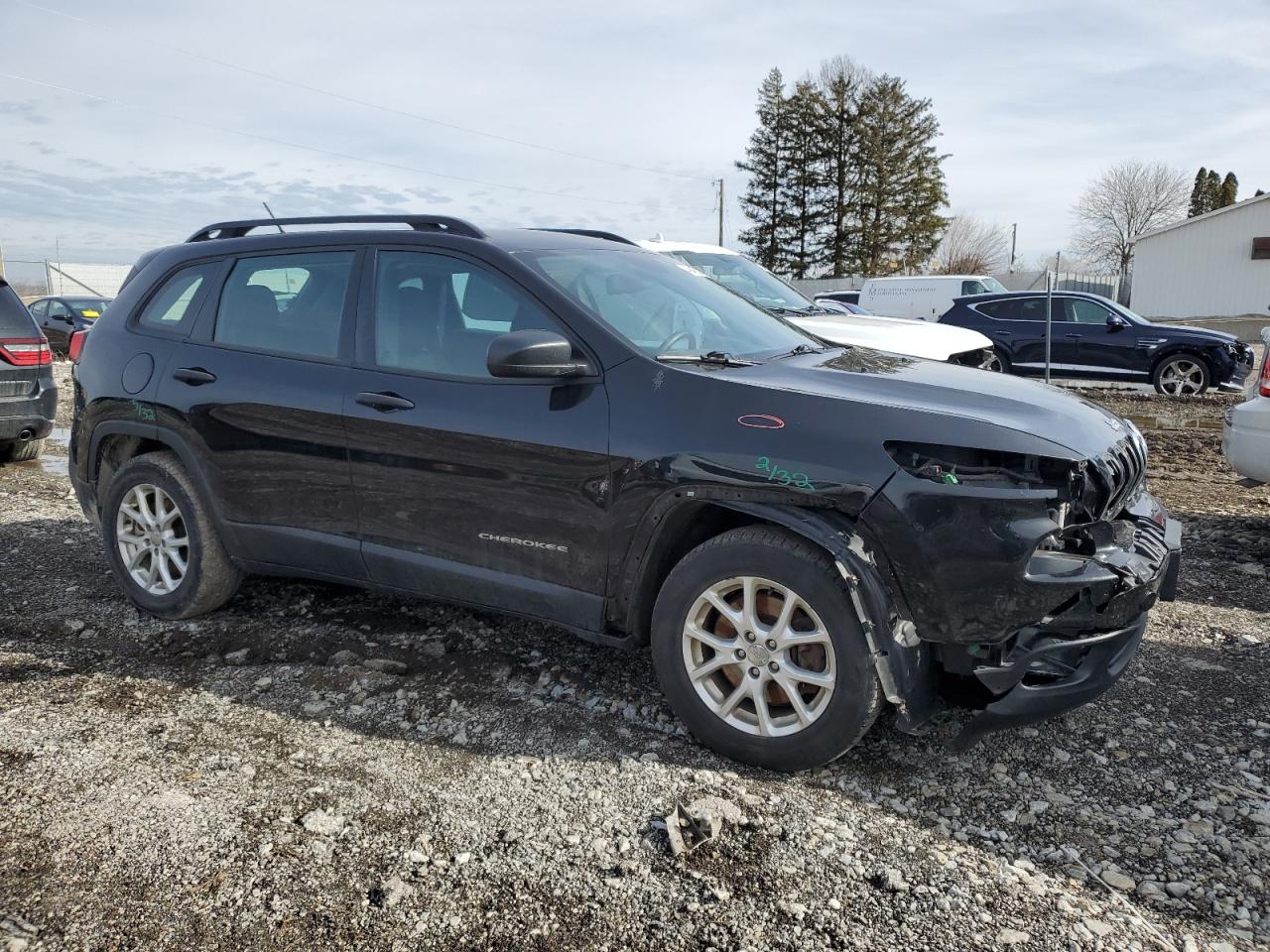 2015 Jeep Grand Cherokee VIN 1C4PJMAB0FW588796 Copart auction photo, front end / minor dent/scratches damage thumbnail 4