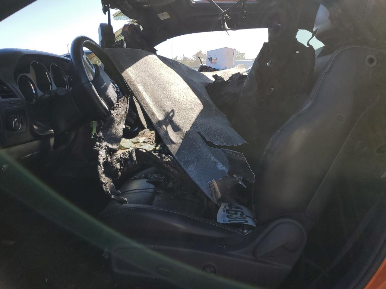2011 Dodge Challenger VIN 2B3CJ5DTXBH575637 Copart auction photo, burn damage thumbnail 7