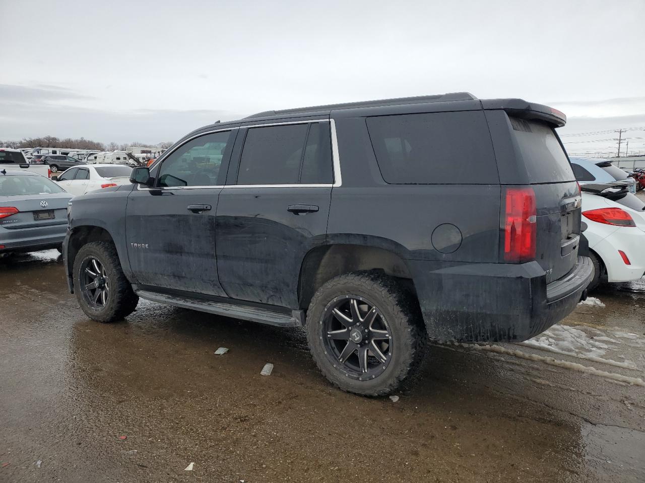2017 Chevrolet Tahoe VIN 1GNSKAEC7HR381808 Copart auction photo, front end damage thumbnail 2
