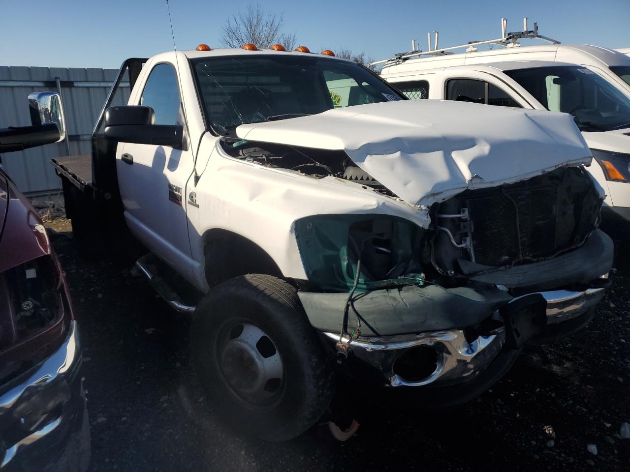 2010 Dodge RAM VIN 3D6WH4EL0AG143065 Copart auction photo, front end / minor dent/scratches damage thumbnail 4