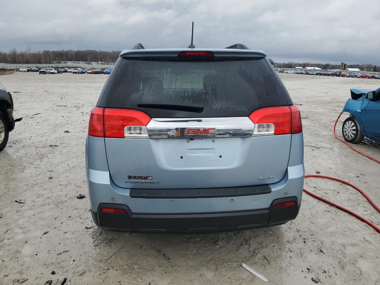 2015 GMC Terrain VIN 2GKFLXEK5F6254229 Copart auction photo, side / front end damage thumbnail 6