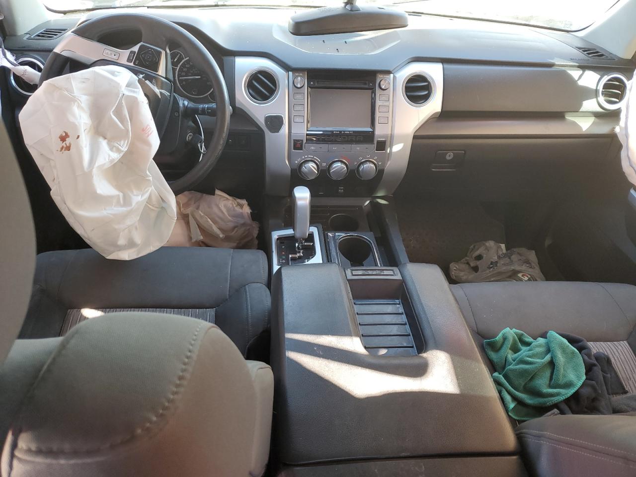 2014 Toyota Tundra VIN 5TFRY5F10EX168619 Copart auction photo, front end / side damage thumbnail 8