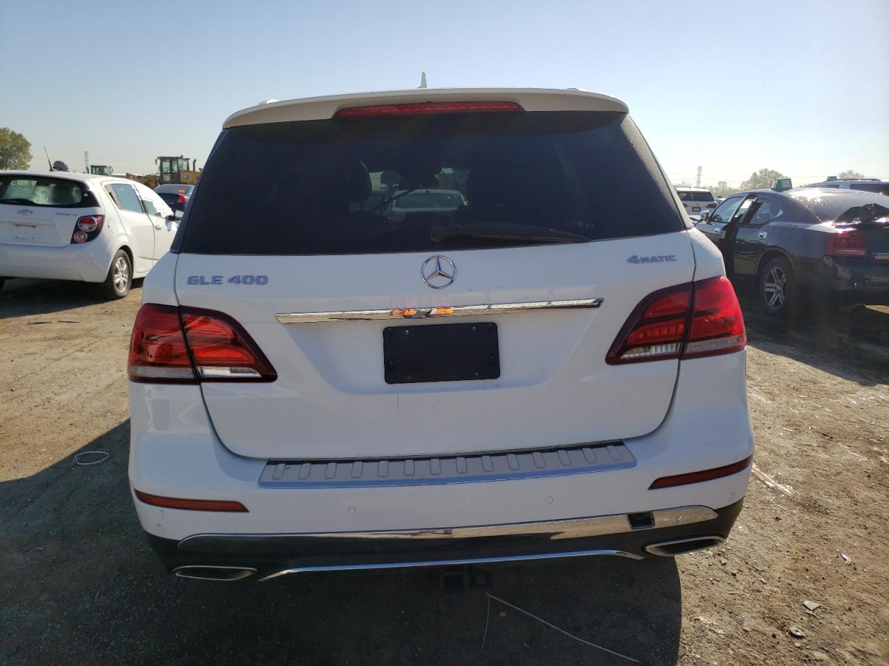 2019 Mercedes-Benz GLE VIN 4JGDA5GB5KB206405 Copart auction photo, front end / undercarriage damage thumbnail 6