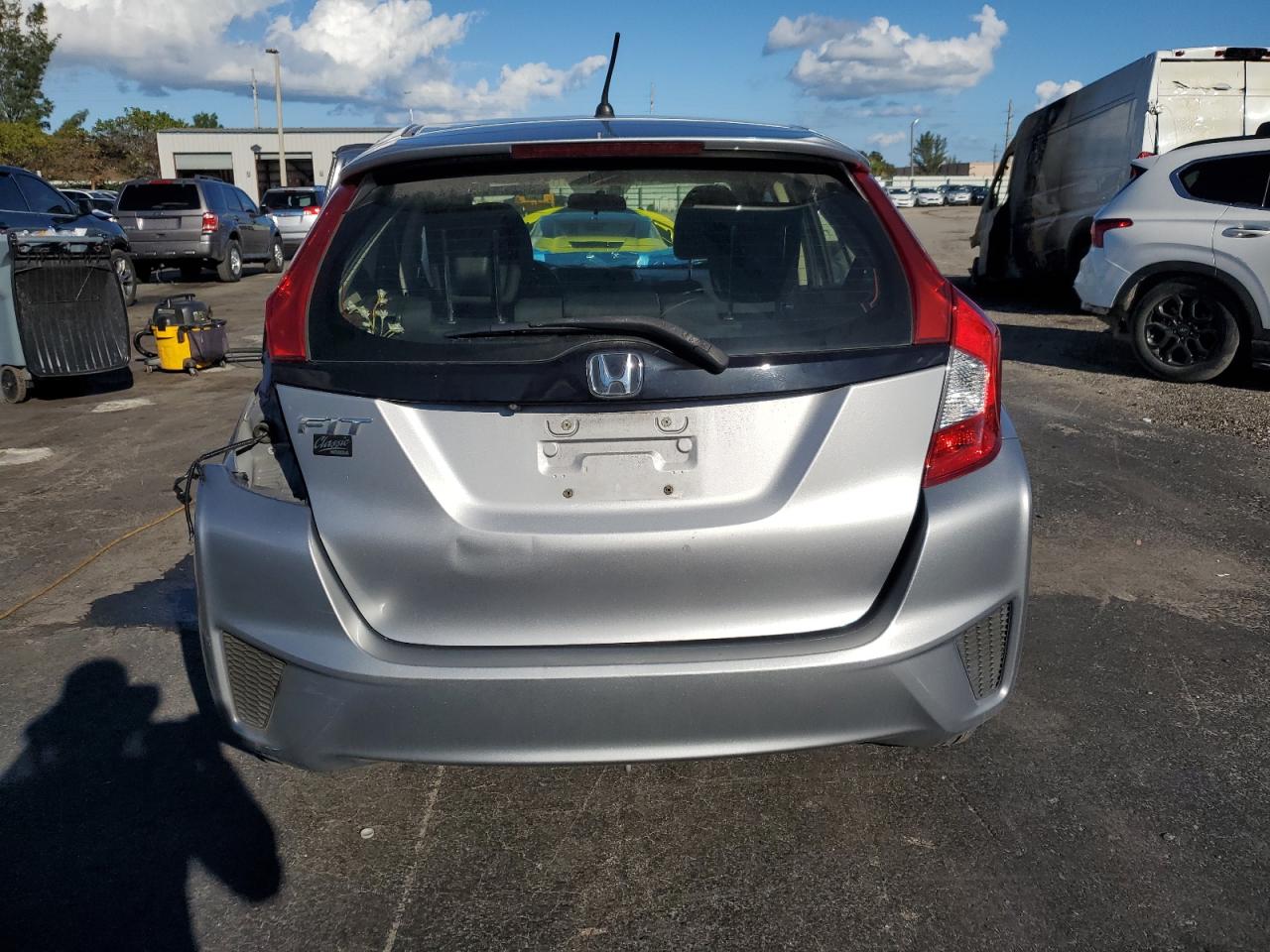 2017 Honda Fit VIN JHMGK5H54HS024113 Copart auction photo, side damage thumbnail 6