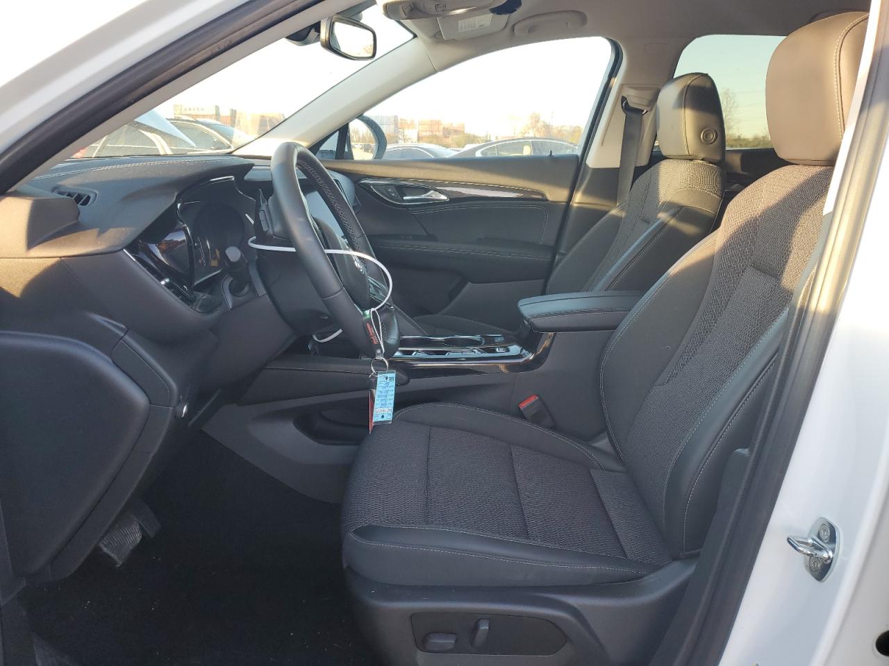 2022 Buick Envision VIN LRBAZLR46ND164076 Copart auction photo, front end / side damage thumbnail 7