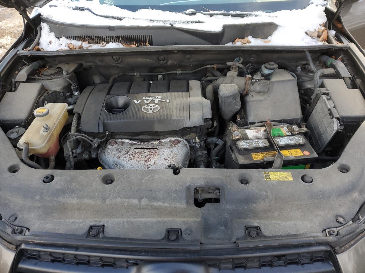 2010 Toyota RAV 4 VIN 2T3JF4DVXAW038459 Copart auction photo, top/roof / front end damage thumbnail 12
