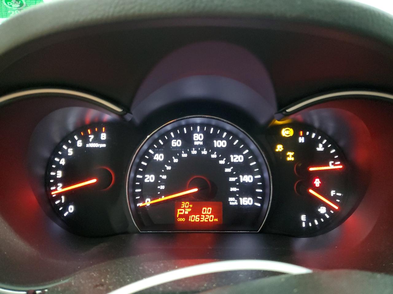 2014 KIA Sorento VIN 5XYKTDA72EG474374 Copart auction photo, mechanical damage thumbnail 9