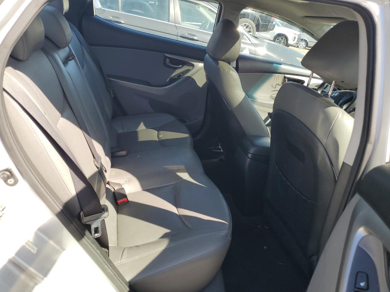 2013 Hyundai Elantra VIN KMHDH4AE5DU847764 Copart auction photo, front end / rear end damage thumbnail 10