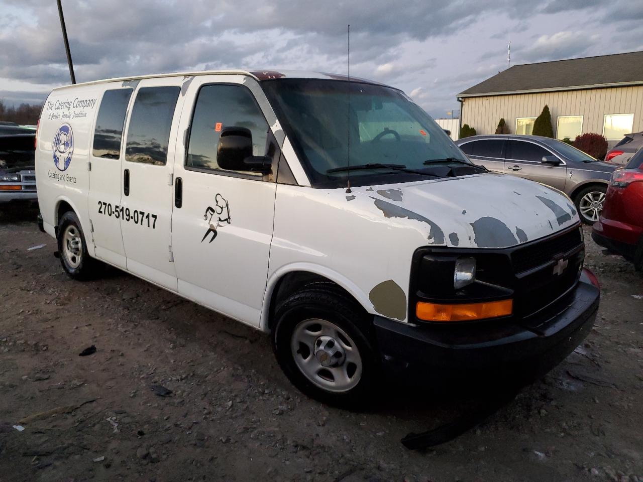 2003 Chevrolet Express VIN 1GCEG15X731203821 Copart auction photo, undercarriage / side damage thumbnail 4