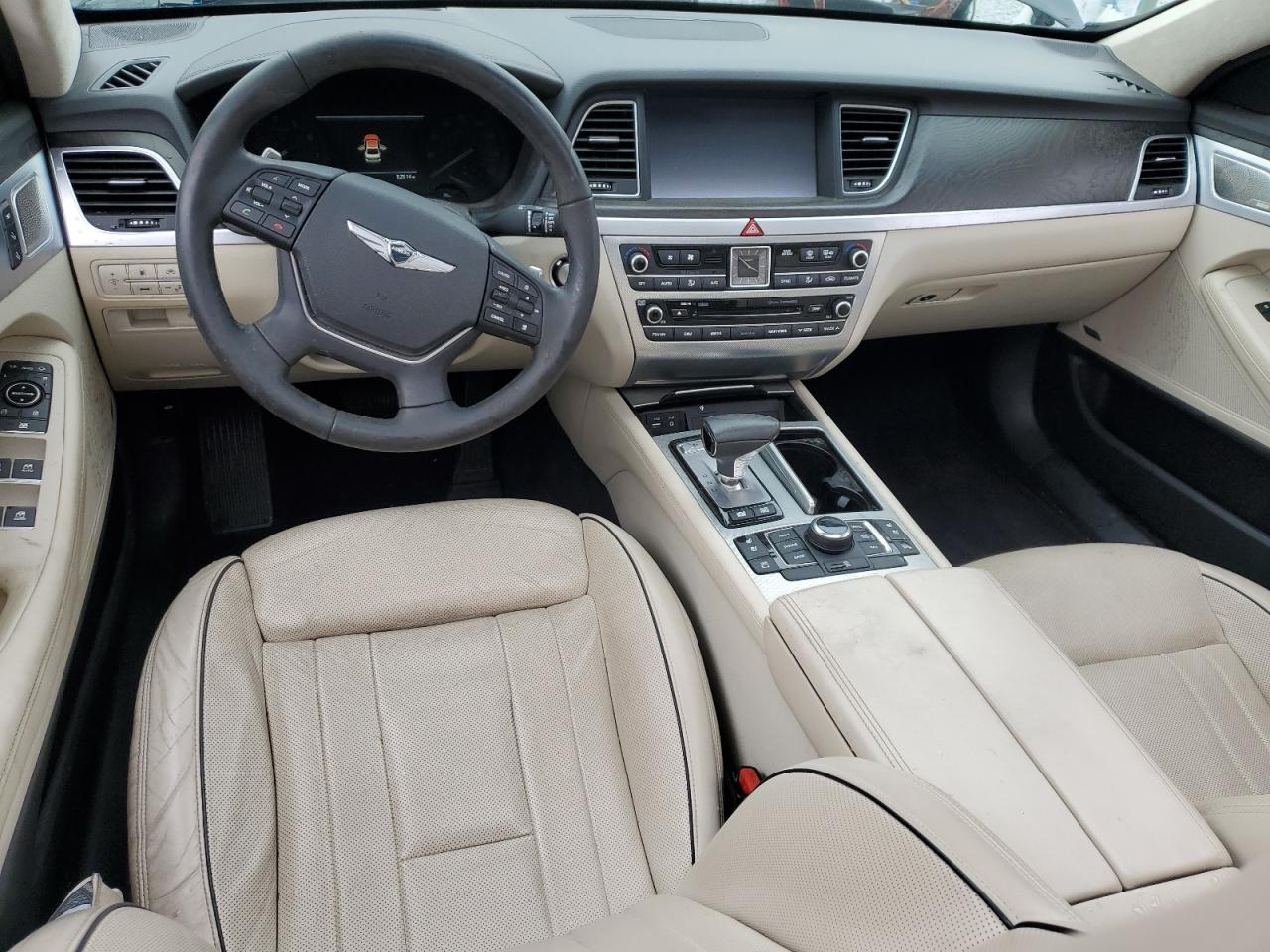 2018 Genesis G80 VIN KMHGN4JF7JU216279 Copart auction photo, all over damage thumbnail 8