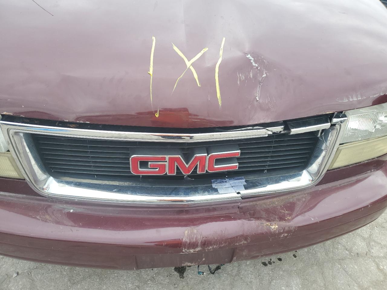 2003 GMC Safari VIN 1GDEL19XX3B510573 Copart auction photo, rear end damage thumbnail 12