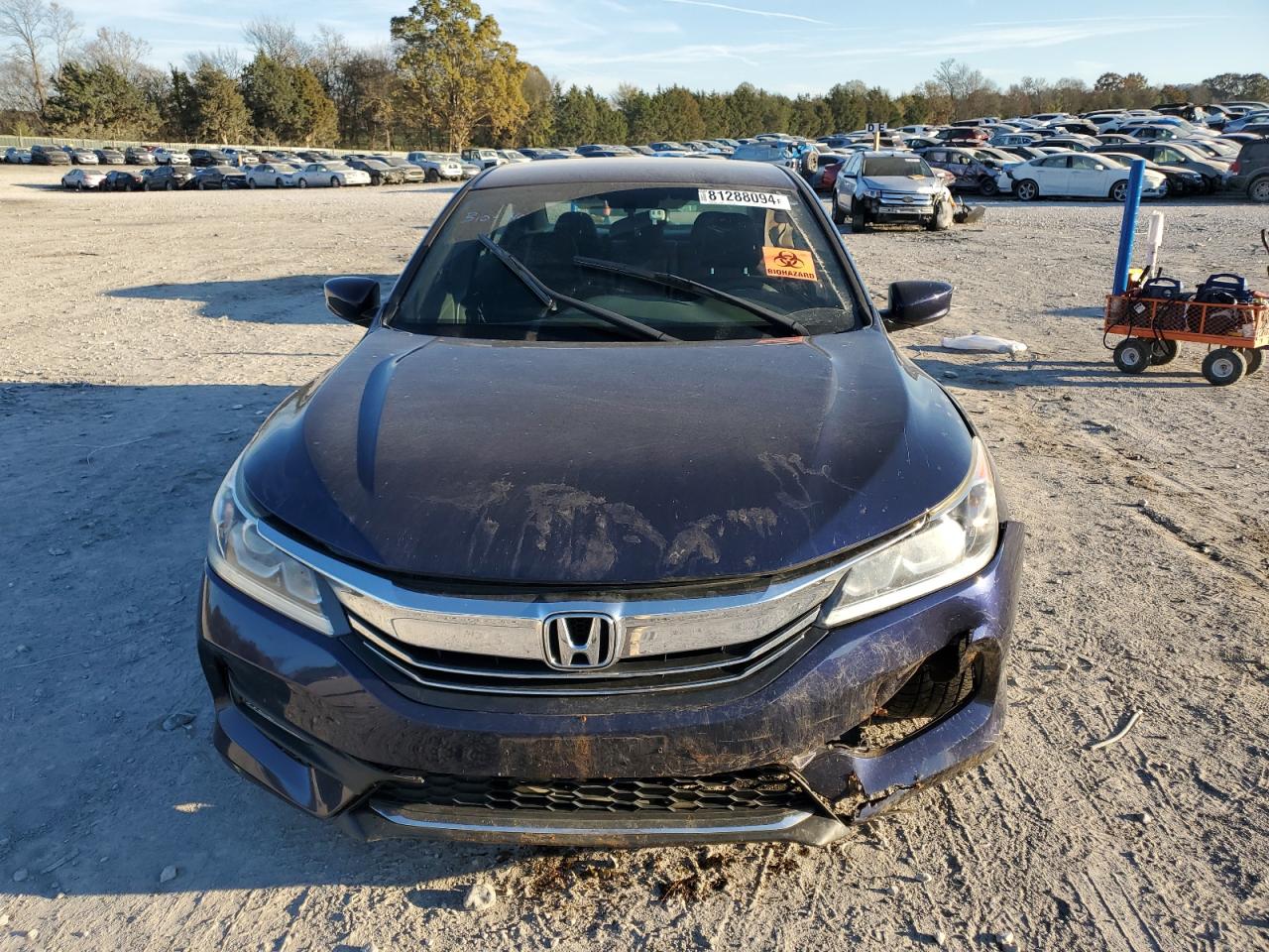 2017 Honda Accord VIN 1HGCR2F55HA134513 Copart auction photo, biohazard/chemical / all over damage thumbnail 5