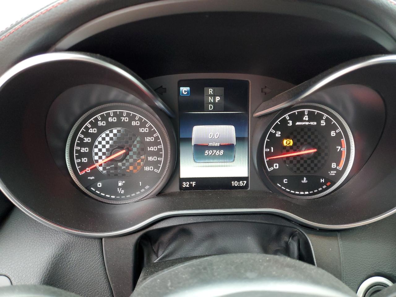 2018 Mercedes-Benz C-klasse VIN WDDWK6EB5JF677695 Copart auction photo, mechanical damage thumbnail 9