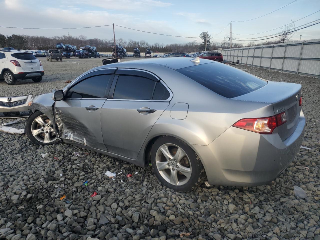 2009 Acura TSX VIN JH4CU266X9C011994 Copart auction photo, front end / side damage thumbnail 2