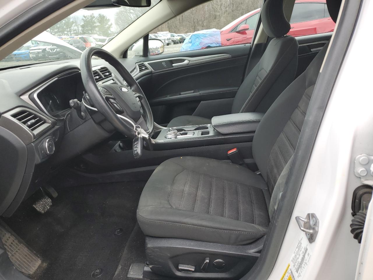 2019 Ford Fusion VIN 3FA6P0T96KR285747 Copart auction photo, front end damage thumbnail 7