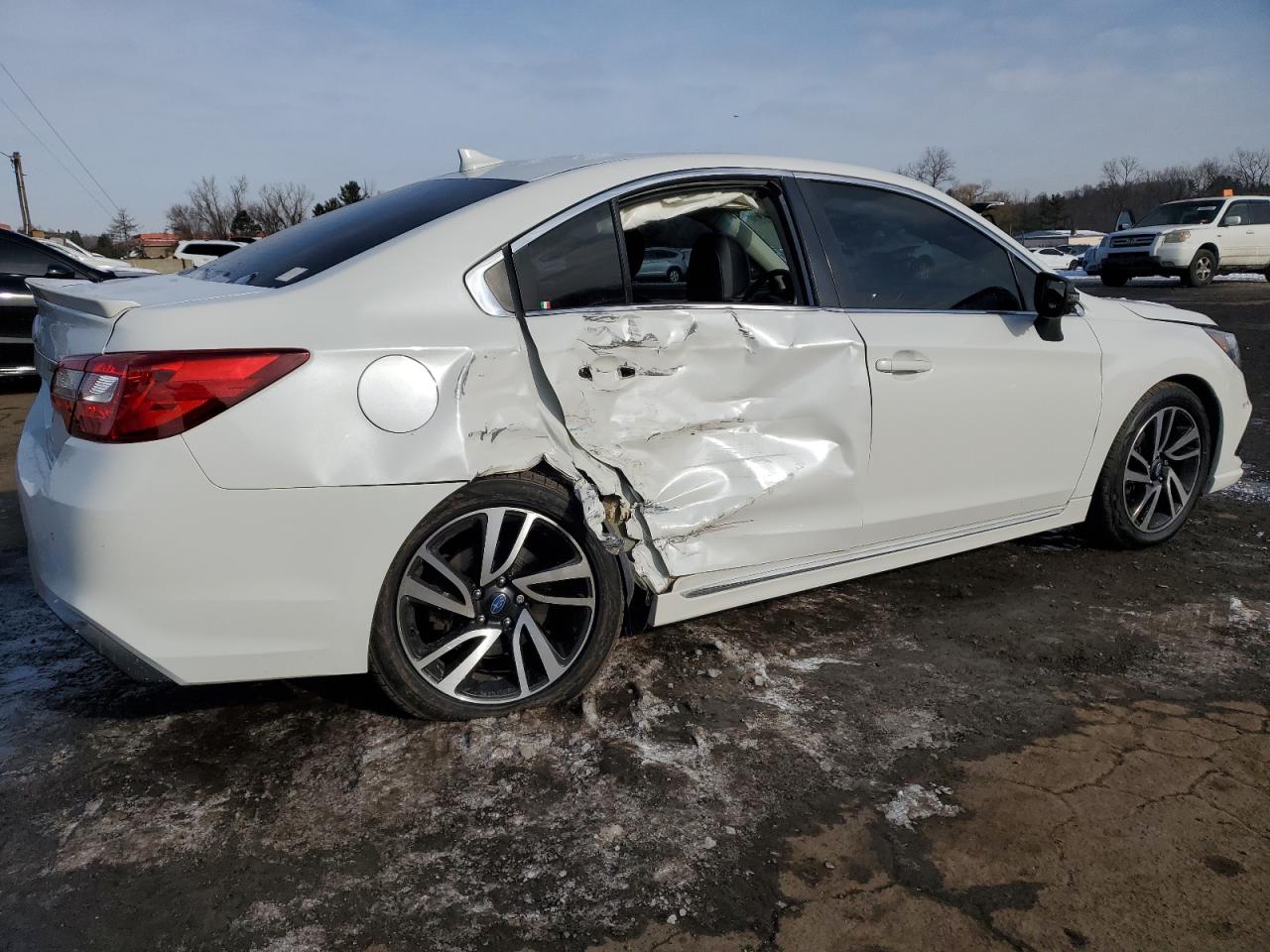 2019 Subaru Legacy VIN 4S3BNAS68K3008561 Copart auction photo, side damage thumbnail 3