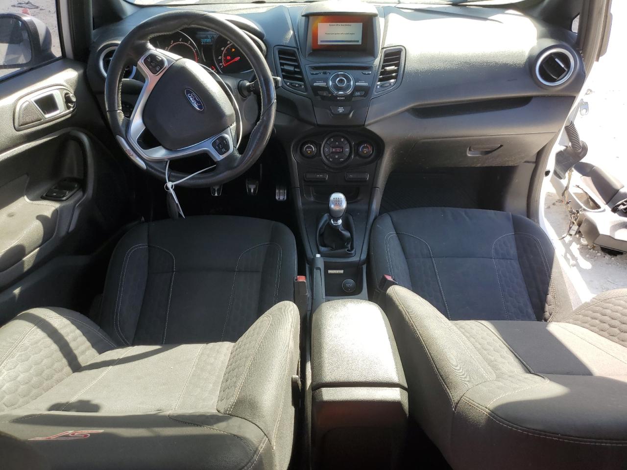 2019 Ford Fiesta VIN 3FADP4GX2KM139432 Copart auction photo, side / front end damage thumbnail 8