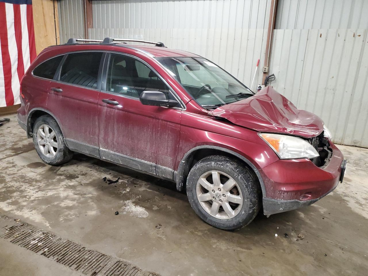 2011 Honda CR-V VIN 5J6RE4H47BL074809 Copart auction photo, front end damage thumbnail 4