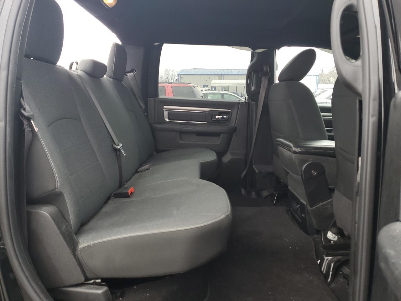2021 RAM 1500 VIN 1C6RR7LT9MS518556 Copart auction photo, rear end / side damage thumbnail 10