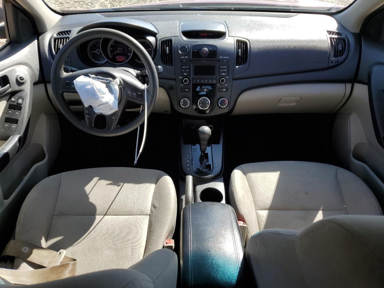 2010 KIA Forte VIN KNAFU4A2XA5158904 Copart auction photo, all over damage thumbnail 8