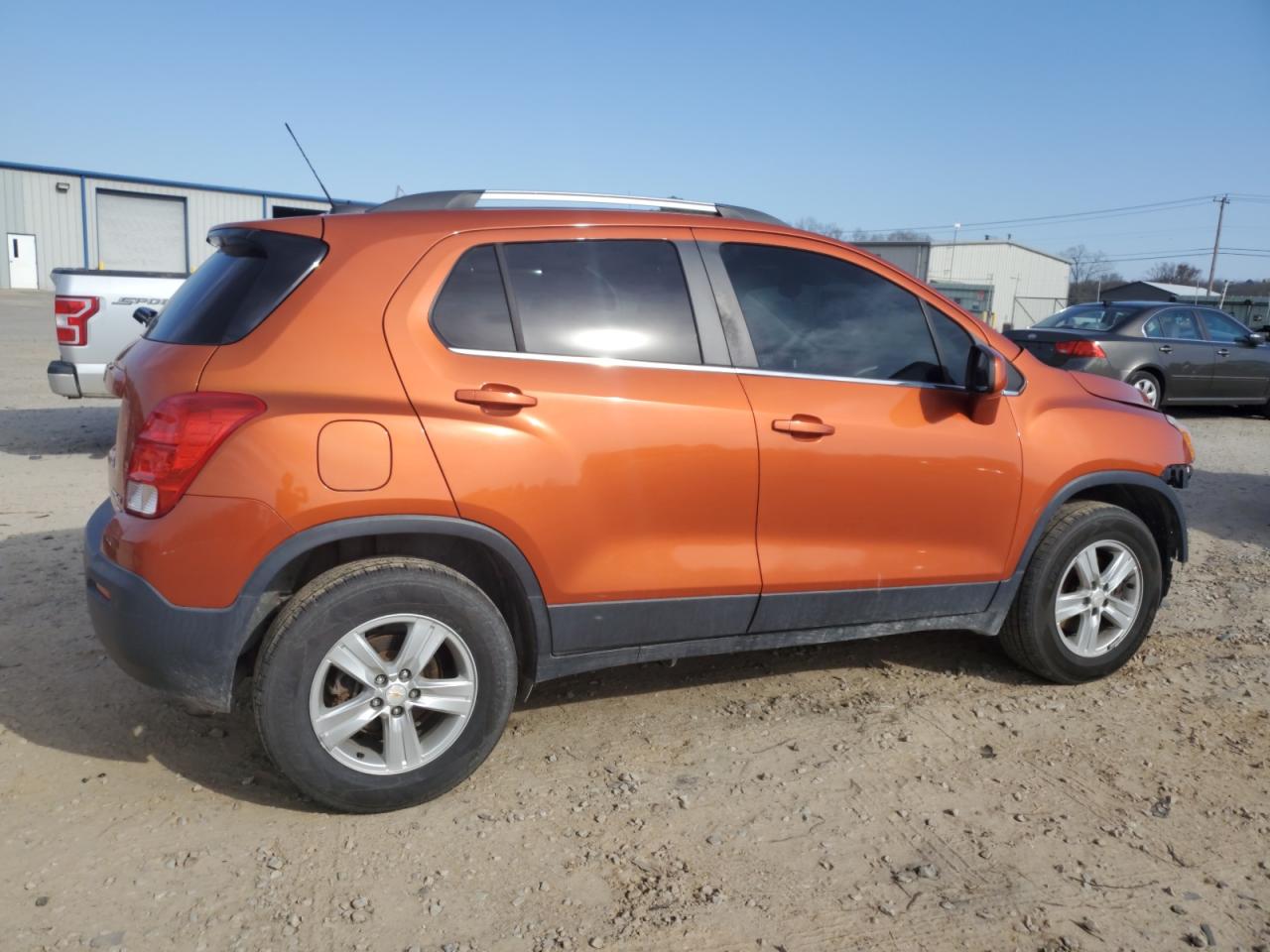 2016 Chevrolet Trax VIN KL7CJPSB2GB642524 Copart auction photo, front end / minor dent/scratches damage thumbnail 3