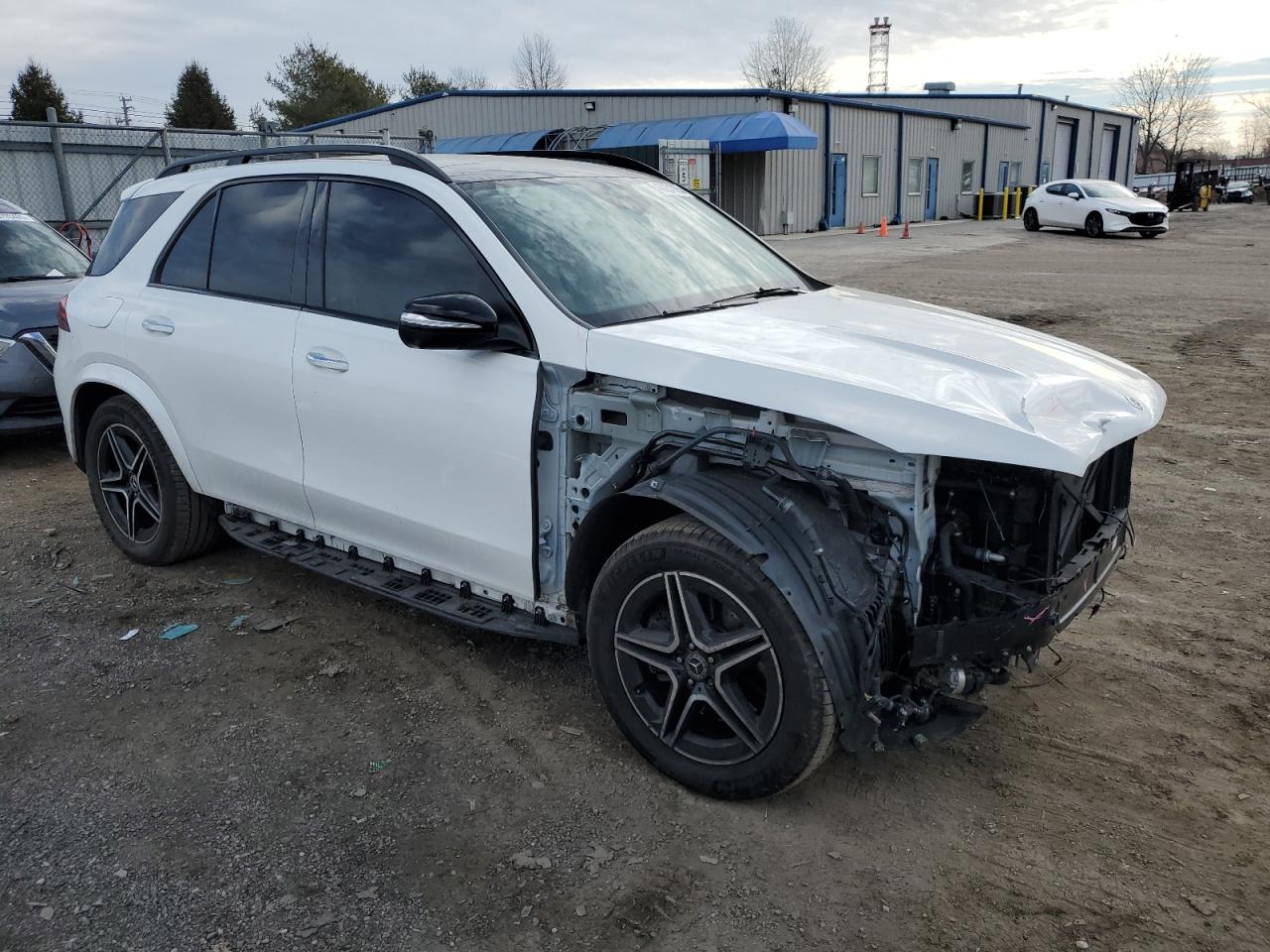 2024 Mercedes-Benz GLE VIN 4JGFB4FB5RA985192 Copart auction photo, front end / rejected repair damage thumbnail 4
