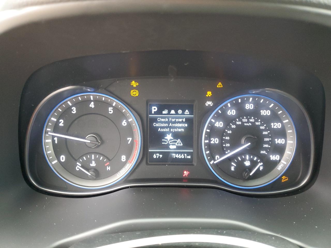2021 Hyundai Kona VIN KM8K12AAXMU611558 Copart auction photo, front end / undercarriage damage thumbnail 9